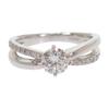 no brand  #9(JP Size) ring Pt900Platinum Women