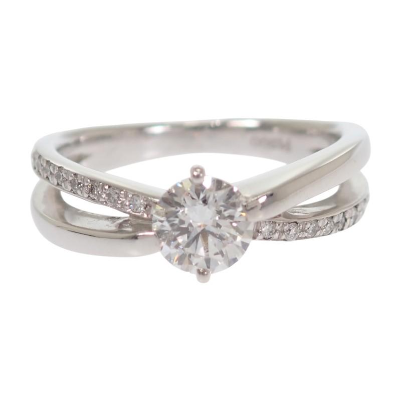 no brand  #9(JP Size) ring Pt900Platinum Women