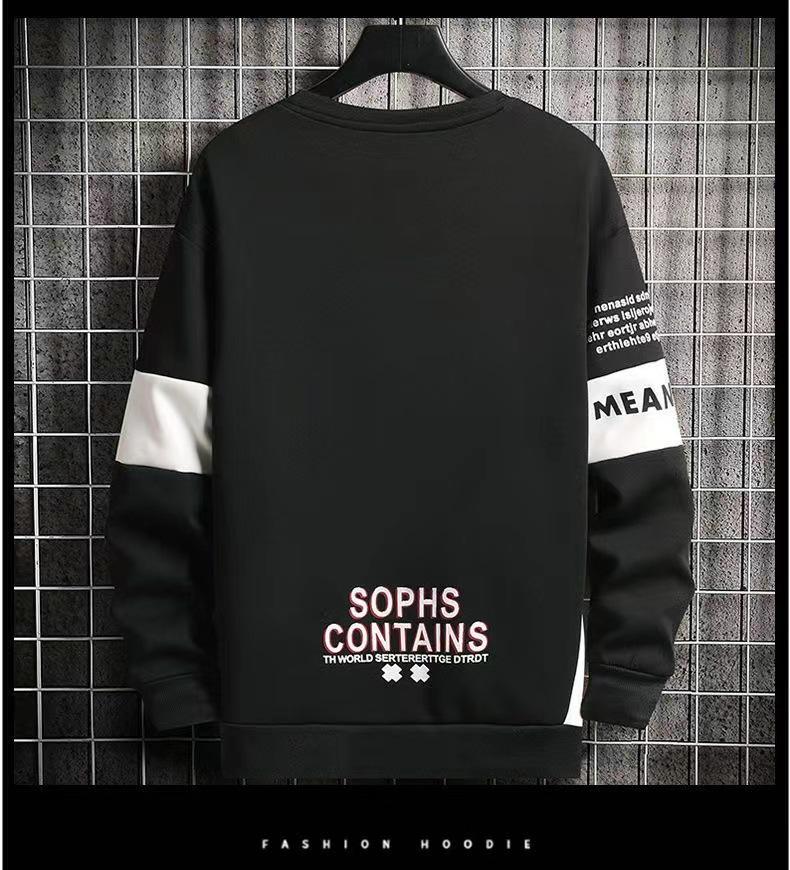 Trendiger Herbst-Hoodie für Jungen - Langarm-T-Shirt für Jugendliche und Schüler