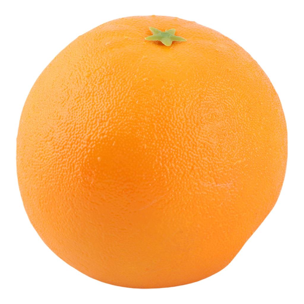 Artificial Orange Lifelike Decorative Fake Orange EVA Foam Fruit Model for Home Decor Photographic Props