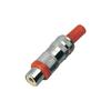 RCA/Cinch Connector Adapter, Straight Connectio…
