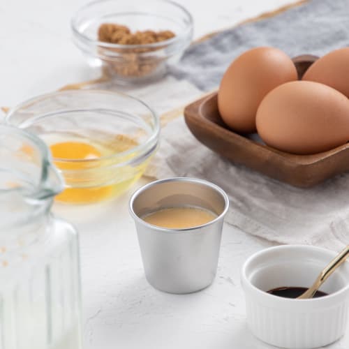 Endo Shoji Commercial Pudding Cup No. 6, 18-8 Stainless Steel, Made in Japan, WPL07060