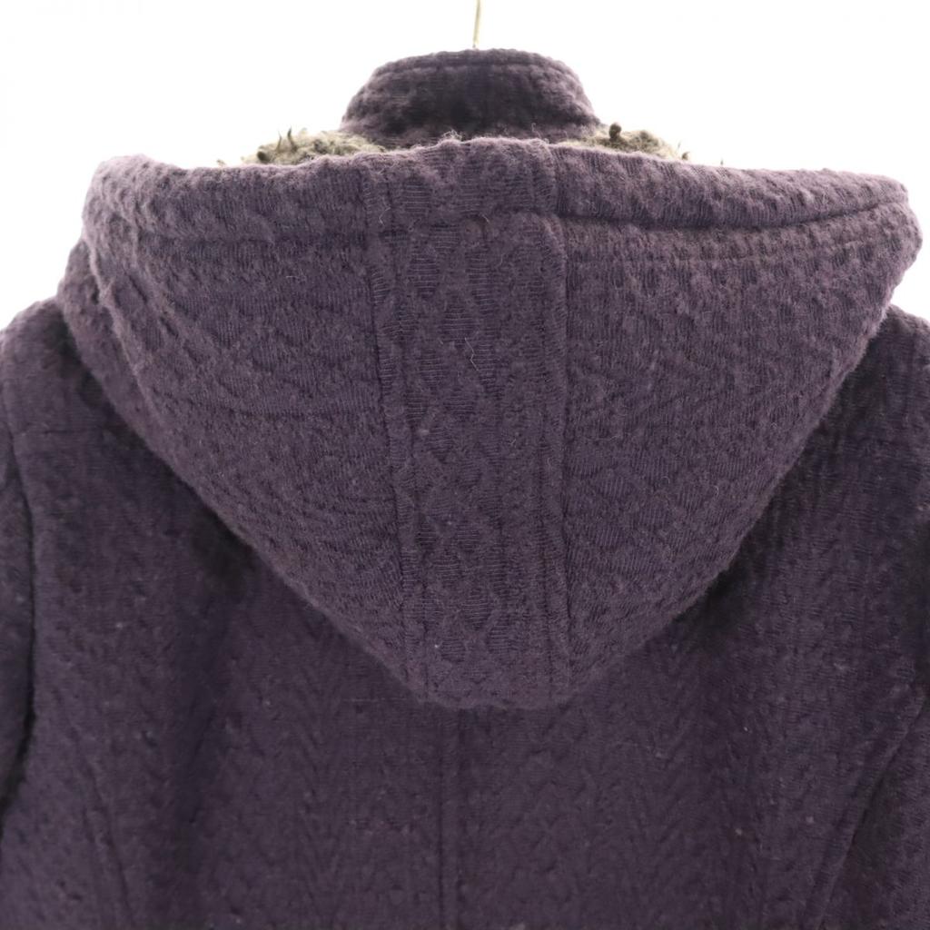 SHAREEF Made In Japan Wool Duffel Coat 2 Purple Made In Japan Men's Used