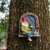 Drinking Dwarf Window Hanging Creative Resin Outdoor Garden Tree Hanging Decoration Hanging Crafts Landscape