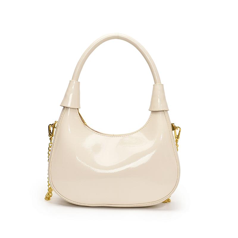 

Fashi Women s Lightweight Crossbody Bags Solid wallet PU Leather Dumpling Bags Versatile Trendy Shoulder Bag Purses Handbags білий