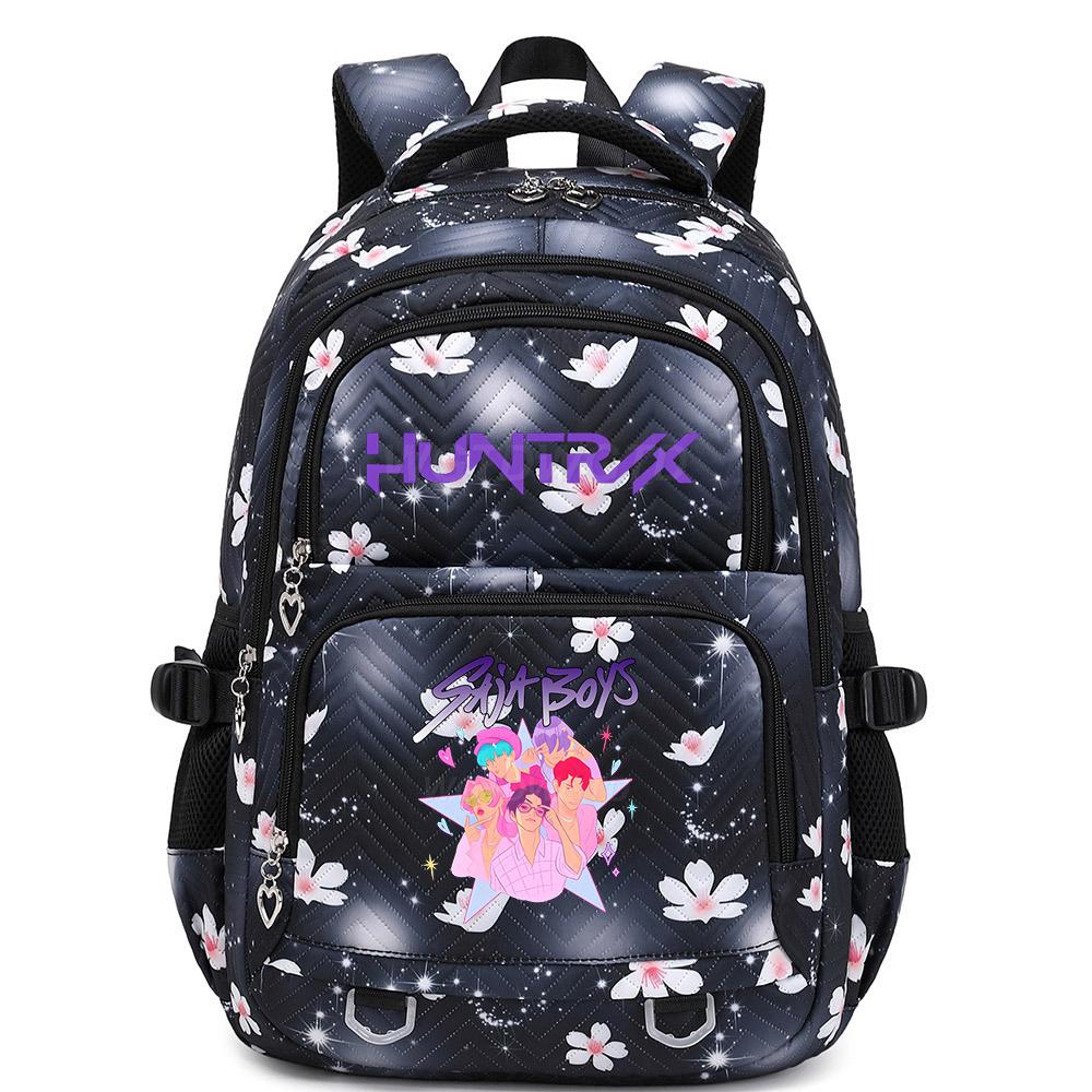 KPop Demon Hunter Ryggsekk Huntrix Student Tenåringer Skolesekk Zoey Rumi Mira Saja Gutter Jenter Reise Ryggsekk
