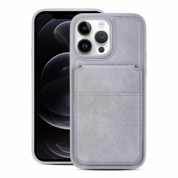 Multifunctional Vertical Flip Card Wallet Holder Vegan Leather Back Phone Case