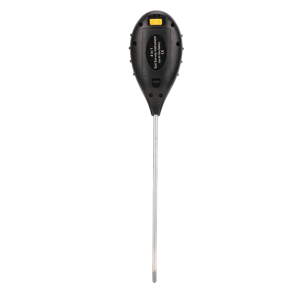 4 in 1 Soil Meter Digital Acid Alkali Humidity Temperature Light Strength Detection for Agriculture