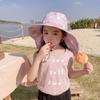 With Whistle Summer Baby Hat Neck Ear Cover Kids Beach Caps  Outdoor Sports