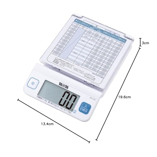 Tanita Digital Letter Scale, White, KD-LT01-WH