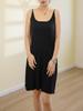 Damen Sommer Modal Camisole Kleid - Ärmellos, Anti-Transparentes Futter, Lässiges Langes Westenkleid