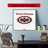 Eintracht Frankfurt Customize Your Name Diamond Painting Round Diamond Rhinestones Mosaic Diamond Embroidery Wall Paintings Rhinestones Gift Frameless