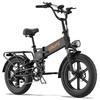 Electric Bicycle Foldable Urlife T5 20" Tire 750W Motor City Electric Bike For Adult 7 Speed Dual Disc Brakes 48V 13AH Max Load 120Kg