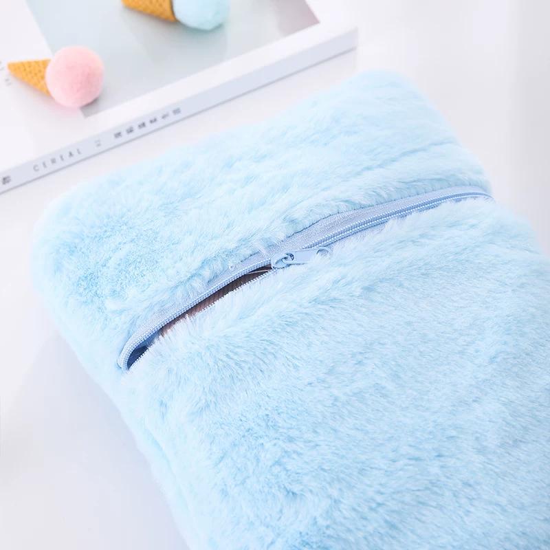 Electric Hot Water Bottle, Rechargeable, Explosion-Proof, Water-Filled Hand Warmer, U-Shaped Tube, Cartoon Cute Plush Hot Water Bag, Warm Palace and