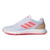 adidas Neo Sooraj Quotidien Polyvalent Antidérapant Résistant à l'usure Basse Cheville Chaussures de Course Marathon Femme Sneaker Bleu Blanc Rose FW9549