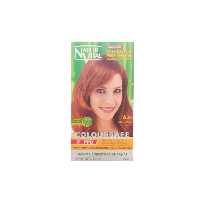 Eau de toilette - Naturaleza Y Vida COLOURSAFE - Tinte permanente #6.43-avellana - 150 ml - Mixte