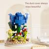 Eternal Rose Building Block Bouquet Flower Puzzle Assembly Toy Micro Particle Toy Desktop Decoration Building Block Toy
