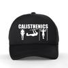 Calisthenics Mesh Breathable Trucker Hat Unisex Summer Harajuku Pop Bodybuilding Sports Baseball Cap Fashion Print Dad Cap