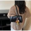 Fashion Retro Oily Leather Commuter Large-capacity Bag Women's 2025 New Portable Shoulder Bag Premium Underarm Bag
