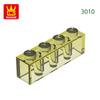 Non-Toxic 67Pcs/Lot 3010 1X4 Basic Building Blocks Moc Parts Compatible With Bricks Diy Children Toys Assembly Gift Storage Box
