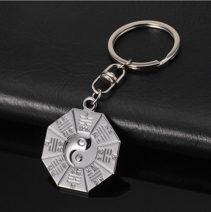 Windmill Keychain Metal Pendant for Men and Women - Car Key Souvenir Gift with Engraving