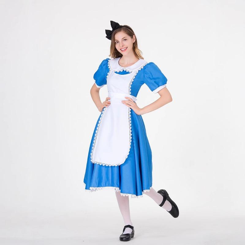 New parent-child clothing, Alice in Wonderland Blue Ranch, Wizard of Oz heroine Dorothy photography clothing
