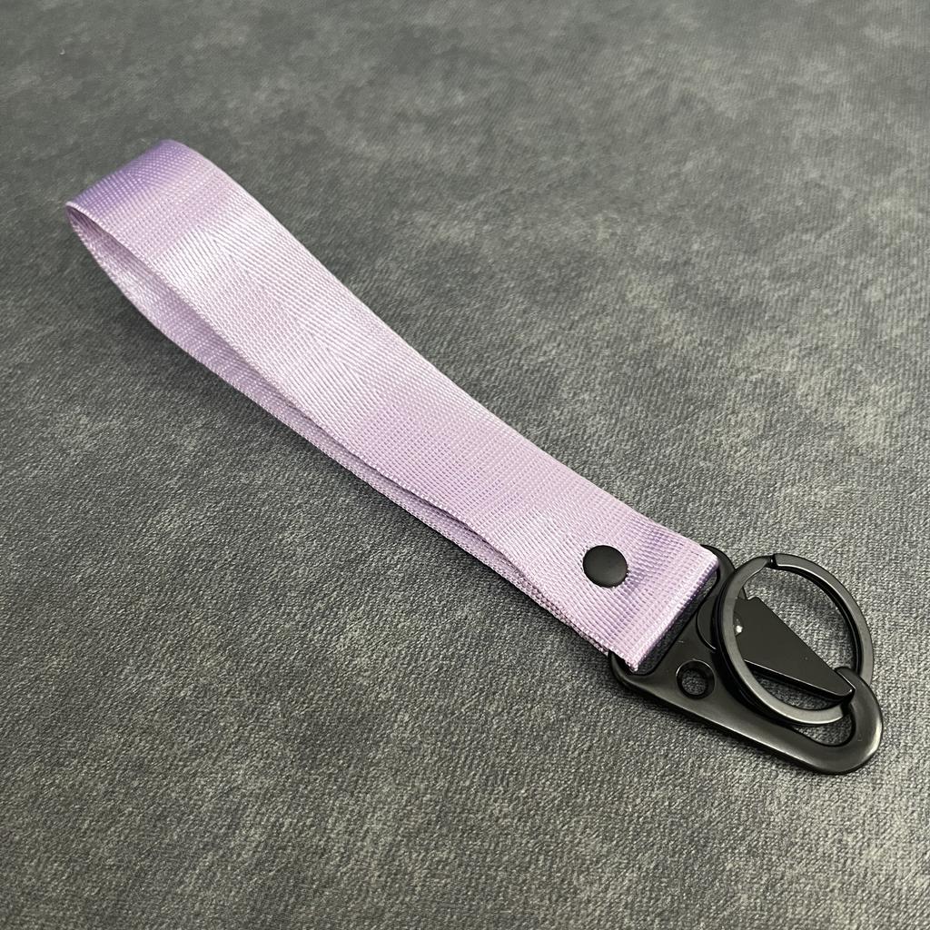 Wrist Cord Key Chain Motor Racing Webbing Wristlet Wrist Lanyard Keychain Paracord Cord Rope Camping Woven Hand Strap