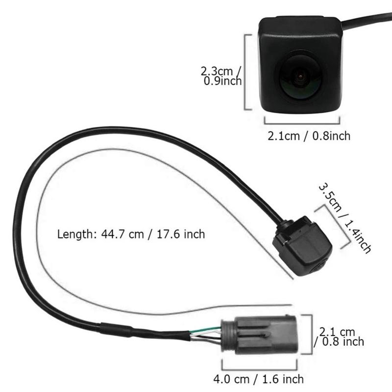 12V Car Rearview Parking Backup Camera For KIA Venga 2010-2025 957601P000 Black ABS Accessories Vehicle Camera Car Electronics