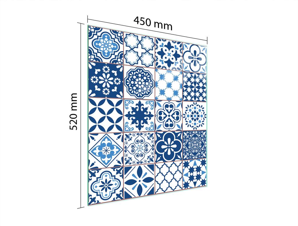 GLASS CUTTING BOARD 45x52 Pattern