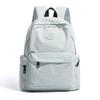 Schoolbag Light-colored Versatile Backpack Lightweight and Wear-resistant Class Student Schoolbag Daily Travel Large-capacity Computer Bag