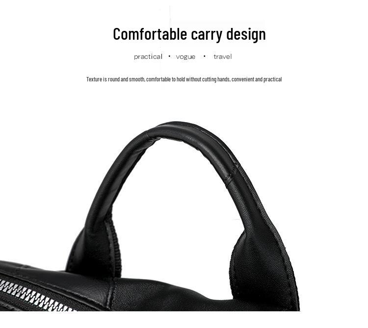 Minimalistischer Retro-Rucksack: Hochwertige Einzelschultertasche für Damen, Studenten und den täglichen Weg