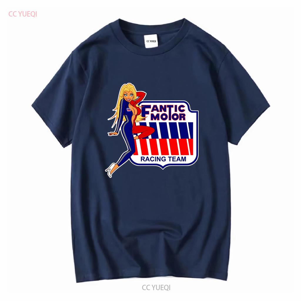 New T Shirt Fantic Motor Logo Funny Size S To 5XL Long or Short Sleeves Vintage Washed Comfortable Fashion