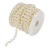 10mCelsiusroll Grinding Pearl Wire Beads Garland String   Wedding Decoration 8mm(white)