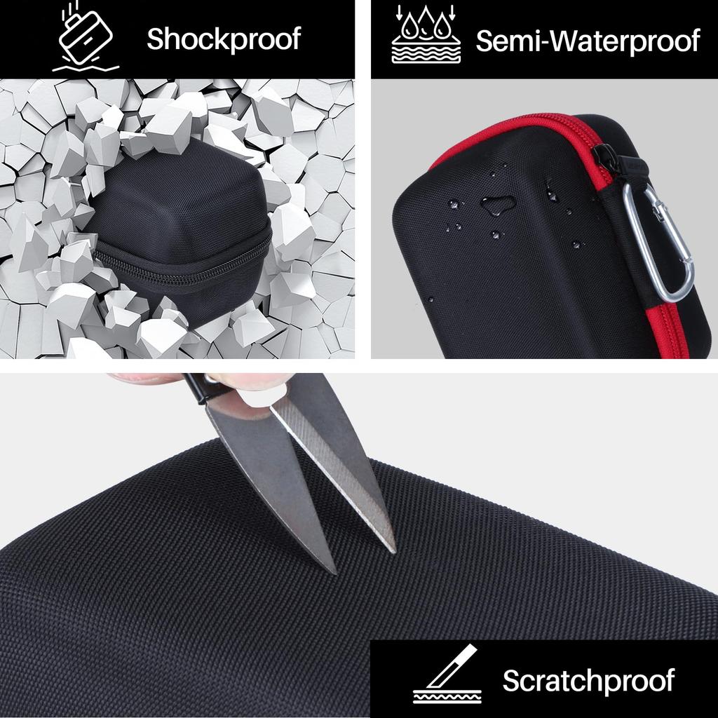 Lebakort Storage Case Compatible with Zoom H2nH2essential Handy Recorders