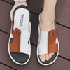 Fashion Hot Sale Men's Slippers Mixed Color Summer Outside Sandals Beach Mans Slipper Anti-slip Casual Slide Mens Shoes Big Size 39-47
