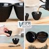 Enameled Cast Iron Tea Kettle With Infuser And Cups Cast Line 1 L / 60 Ml, 8 Pcs.