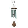 Large 18\" Bohemian Style Wind Chime 6 Tubes with 5 Colorful Christmas Outdoor Bell Decorations