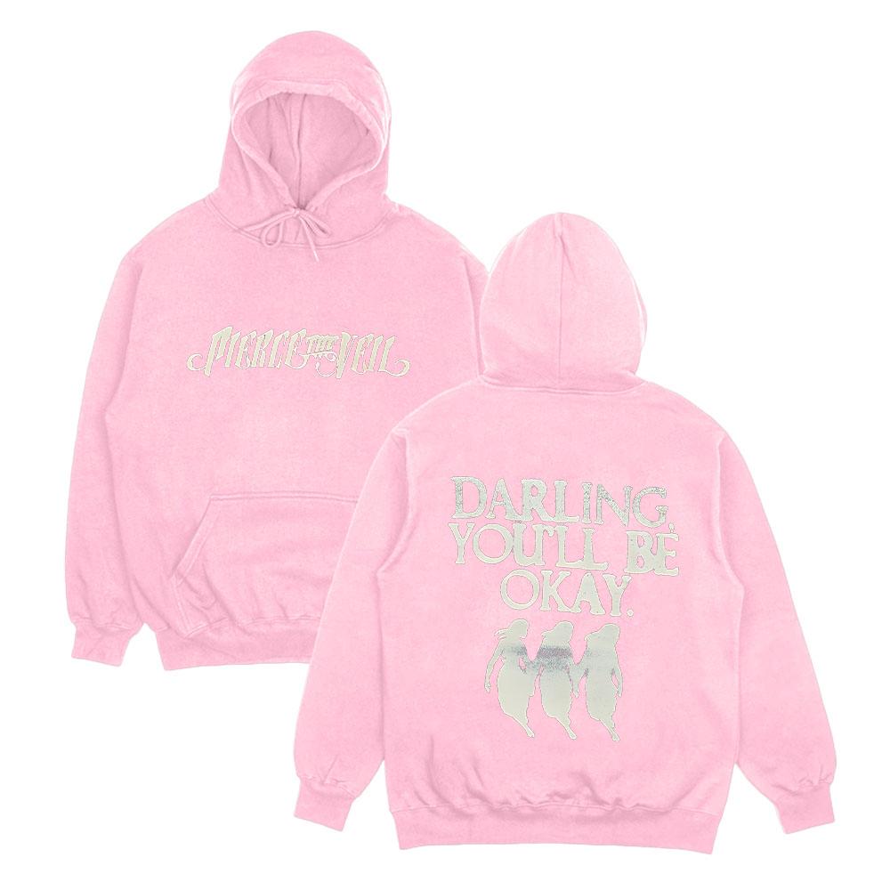 Pierce The Veil Darling You'll Be Okay Hoodie Vintage Print Streetwear Women Men Casual Long Sleeve Hooded Sweatshirts