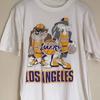 Vintage NBA Los Angeles Lakers Looney Tunes Unisex Shirt Men Women KH14717