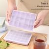 Silicone Baby Food Ice Cube Tray - 24 & 15 Grids, Easy Release, Quick Freeze, Food Grade