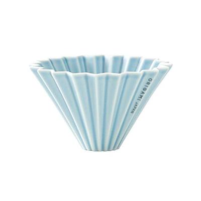 K-ai ORIGAMI ORIGAMI Dripper Matte Blue M (for 2-4 People) Made In Japan DRIPPER