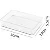 Makeup Organizer Drawer Transparent Light Luxury Clear Cosmetic Storage Tray for Jewelry Brushes
