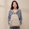 Zaino in Tela Leggero Versatile da Donna - per Pendolarismo, Viaggio e Studenti con Grande Capacità