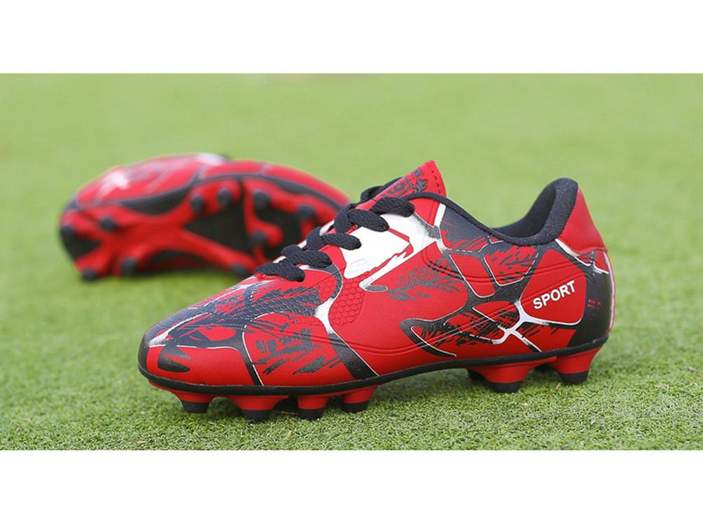 Plus Size Long Spike Youth Soccer Shoes for Outdoor Training