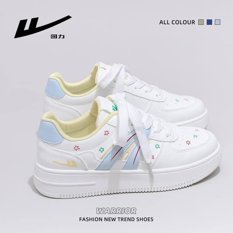 Warrior Women s Cute Thick-Soled Casual Skate Shoes 4940L 37