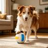 Dog Toys with Sound Latex Chew Balls Raised Texture Teeth Cleaning Flexible Balls Relieve Boredom And Anxiety Chew Toy