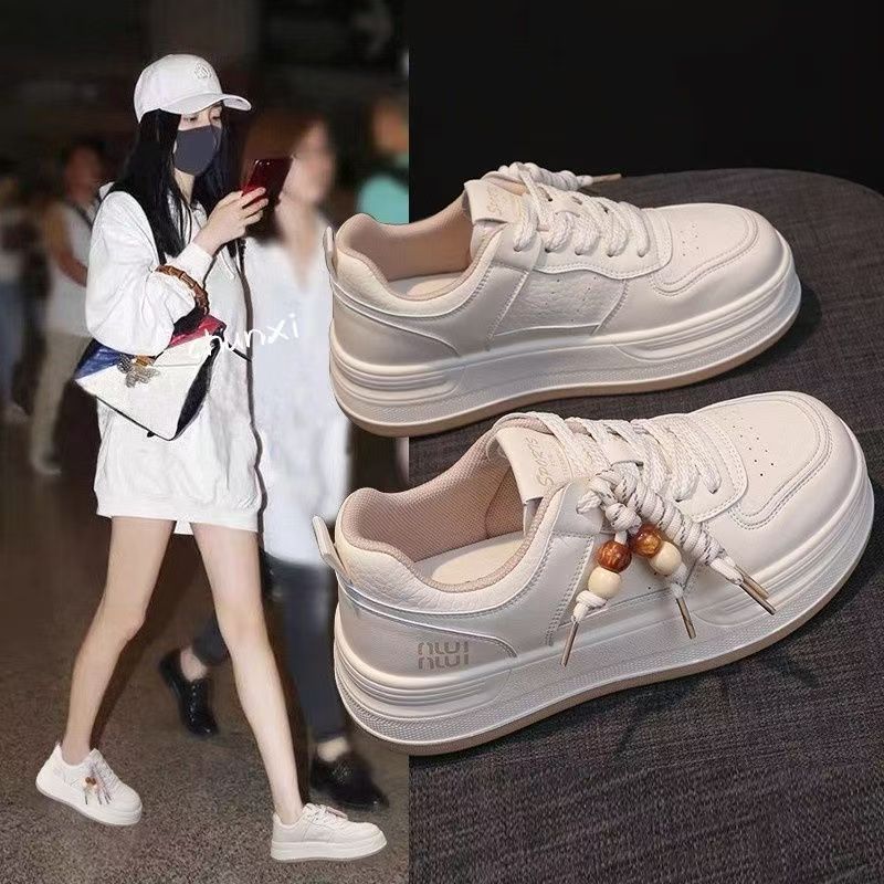 Small thick sole height increase 22 new autumn casual sneakers muffin-sole German training shoes 35