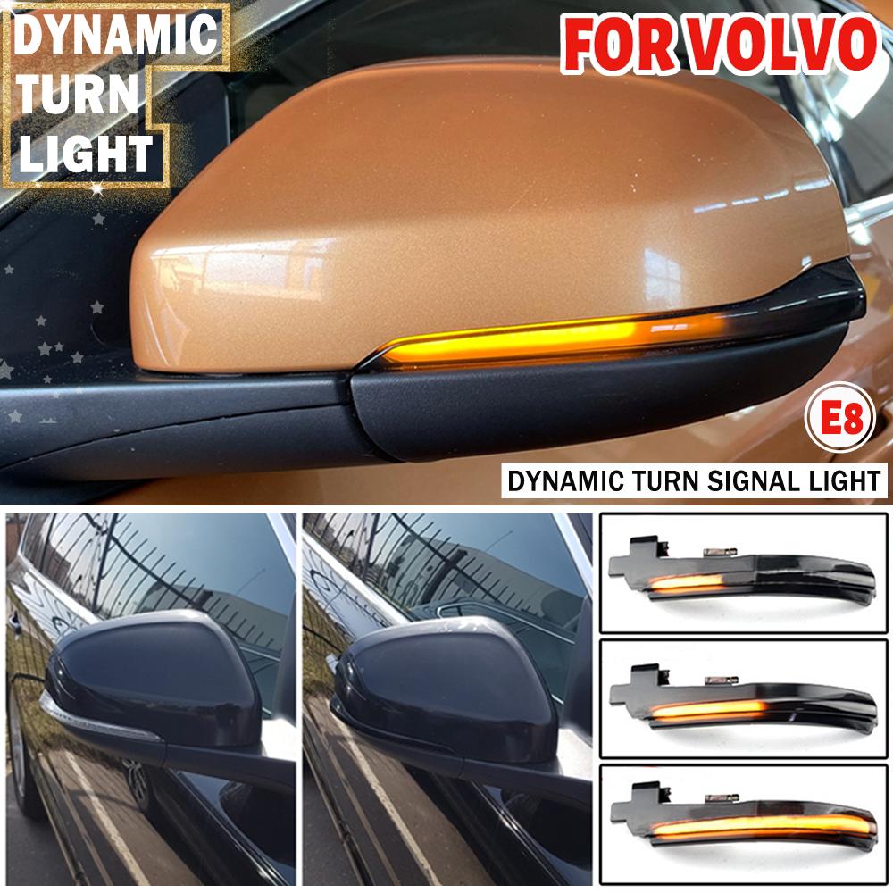 LED Dynamic Turn Signal Light For Volvo V40 CC II V60 S60 2011-2018 S80 V70 III Side Mirror Sequential Blinker Indicator Lamp