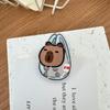 1pc Cartoon Acrylic Clip Girl Small Clips Decoration Photo Student Stationery Paper Folder Clip Snacks Sealing Clip