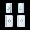 Smart Long-Range Wireless Doorbell with Remote Control and Dual Chimes